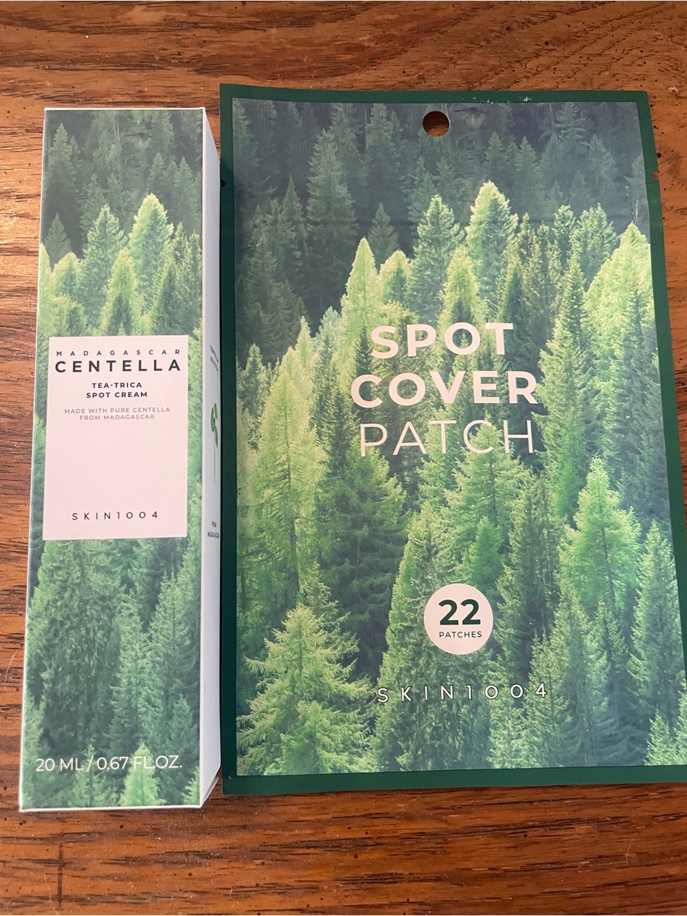 Centella Tea Trica Spot Cream & Spot Cover Patches